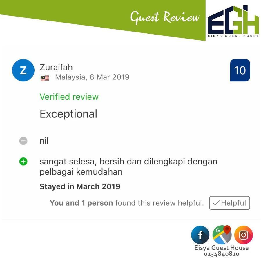 Eisya Guest House Perlis With Pool Musllm Only Arau Zewnętrze zdjęcie